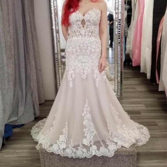 NEW WEDDING DRESS Morilee Gown No Alterations New With Tags Never Worn - Picture 2 of 13